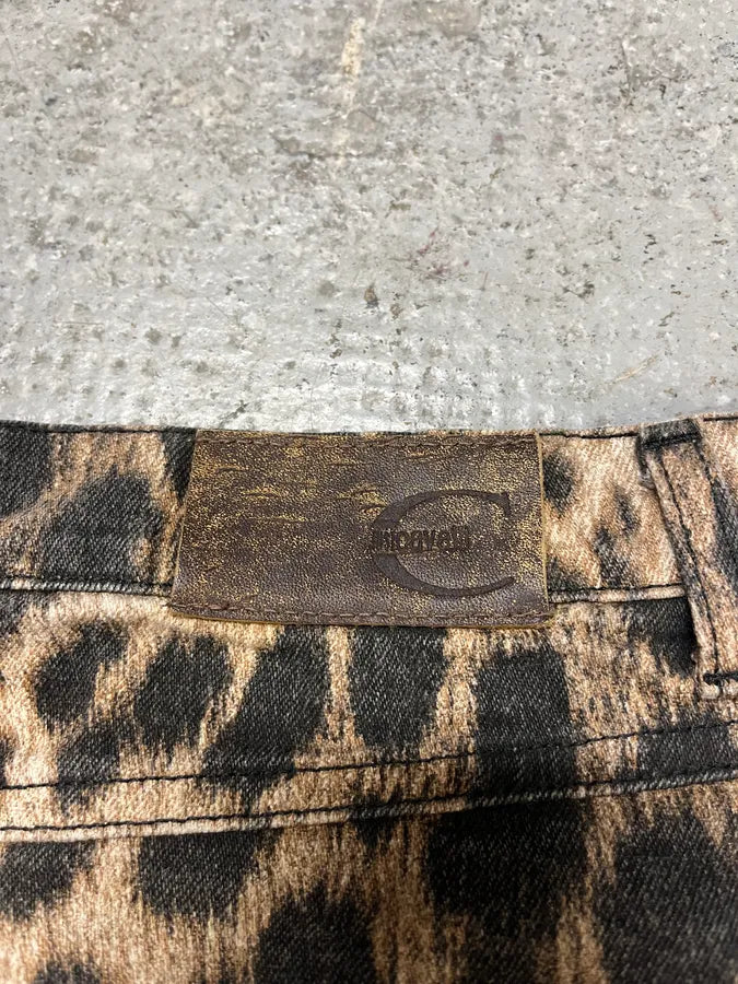 2000s Cavalli Leopard Skirt (M) eEfAcjG 8