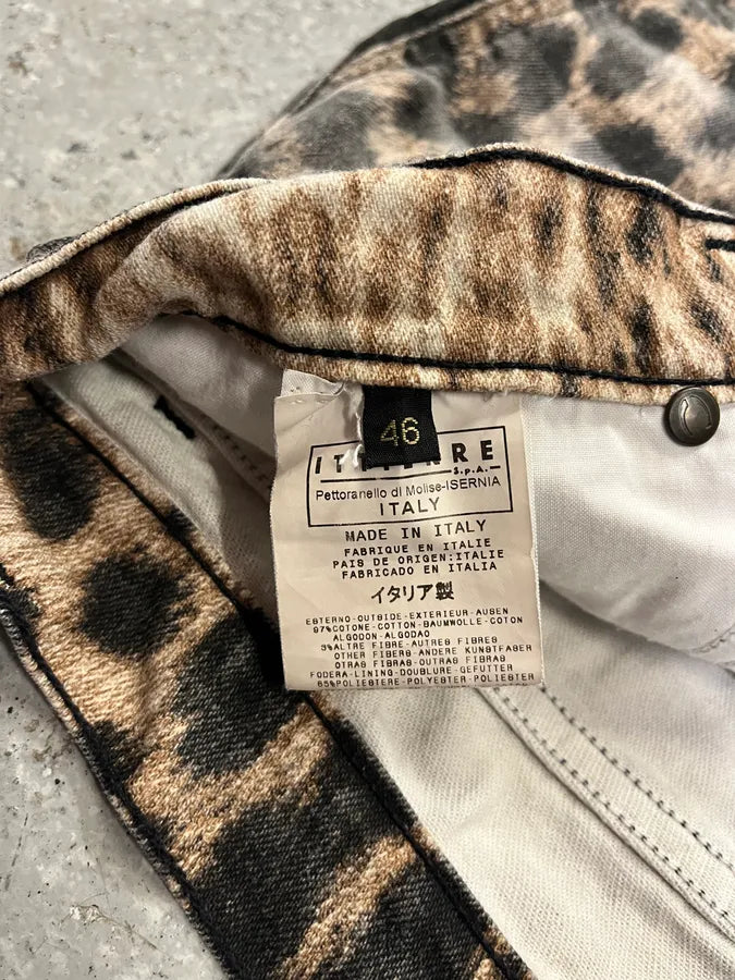 2000s Cavalli Leopard Skirt (M) eEfAcjG 9