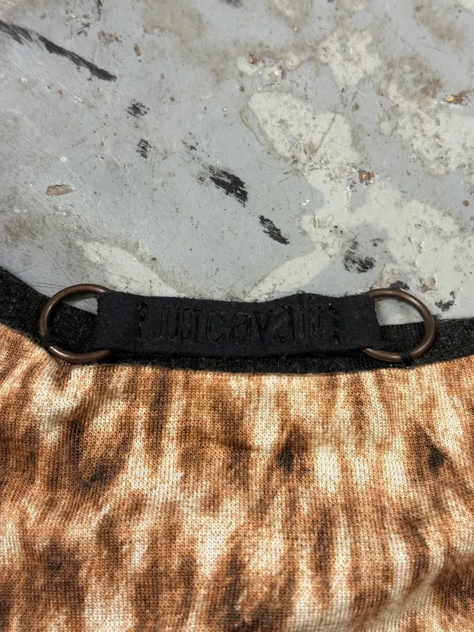 2000s Cavalli Leopard T-Shirt yicPnwW 6