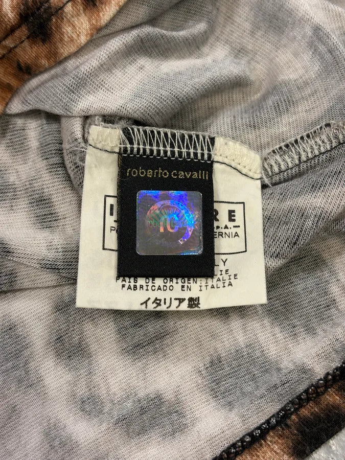 2000s Cavalli Leopard T-Shirt yicPnwW 8