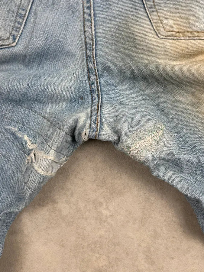 2000s Cavalli Light Blue Washed Denim Jeans hrZqTcj 14