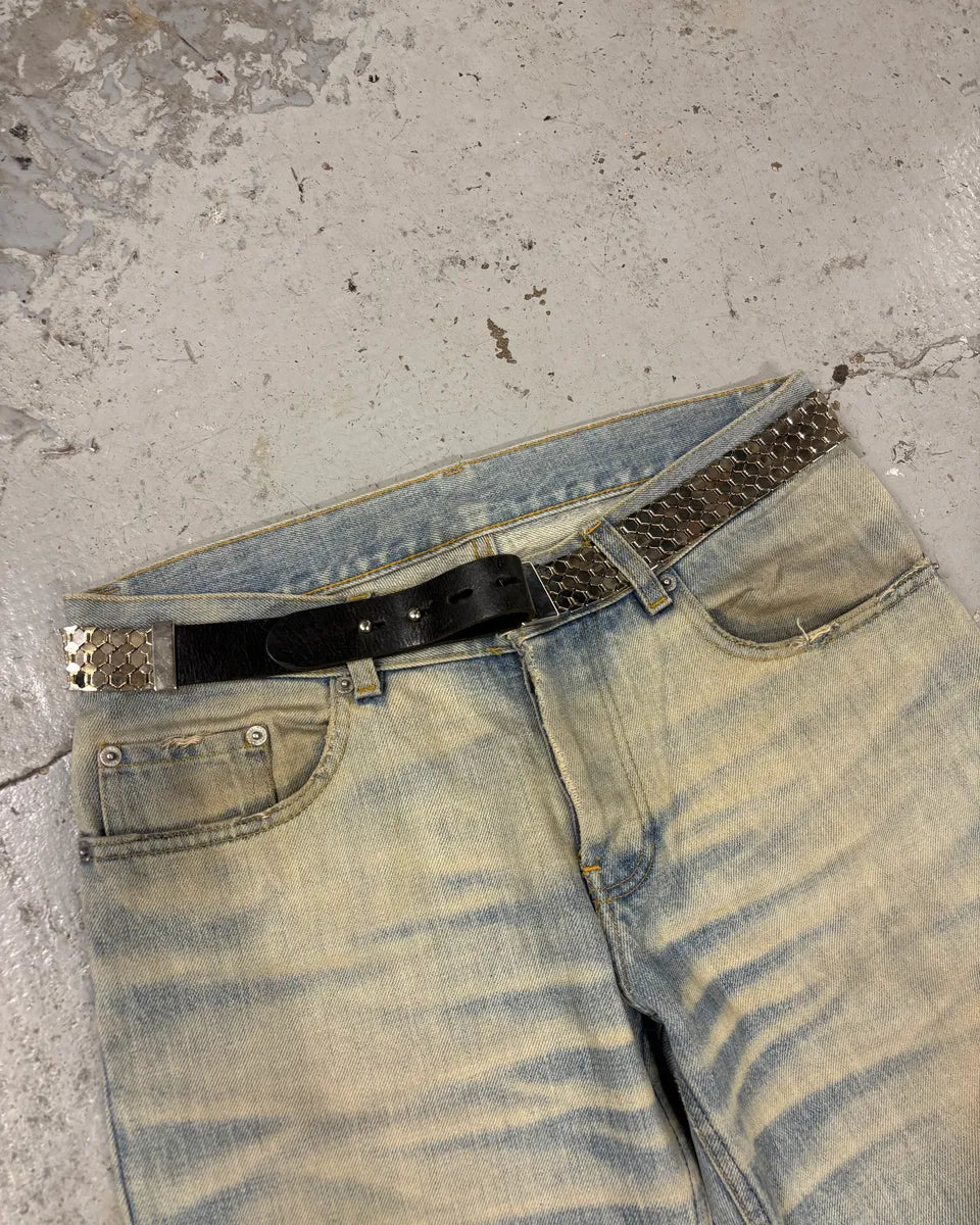 2000s Cavalli Metal Honeycomb Belt kYYQKgt 0