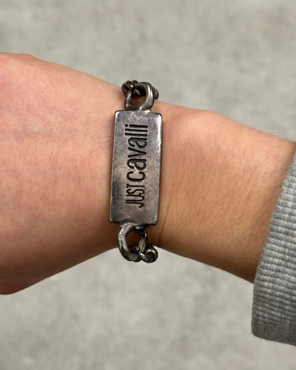 2000s Cavalli Metallic Chain Bracelet JHHpOKs 2