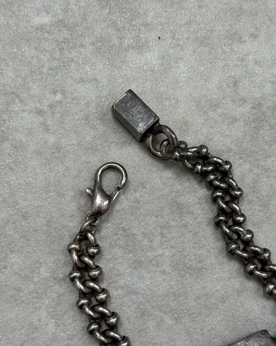 2000s Cavalli Metallic Chain Bracelet JHHpOKs 6