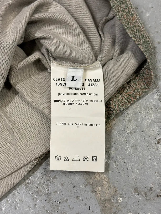 2000s Roberto Cavalli Monster Grey T-Shirt ZDduTGQ 8