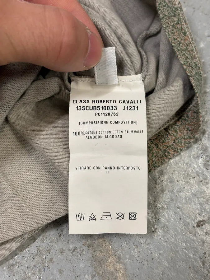 2000s Roberto Cavalli Monster Grey T-Shirt ZDduTGQ 9