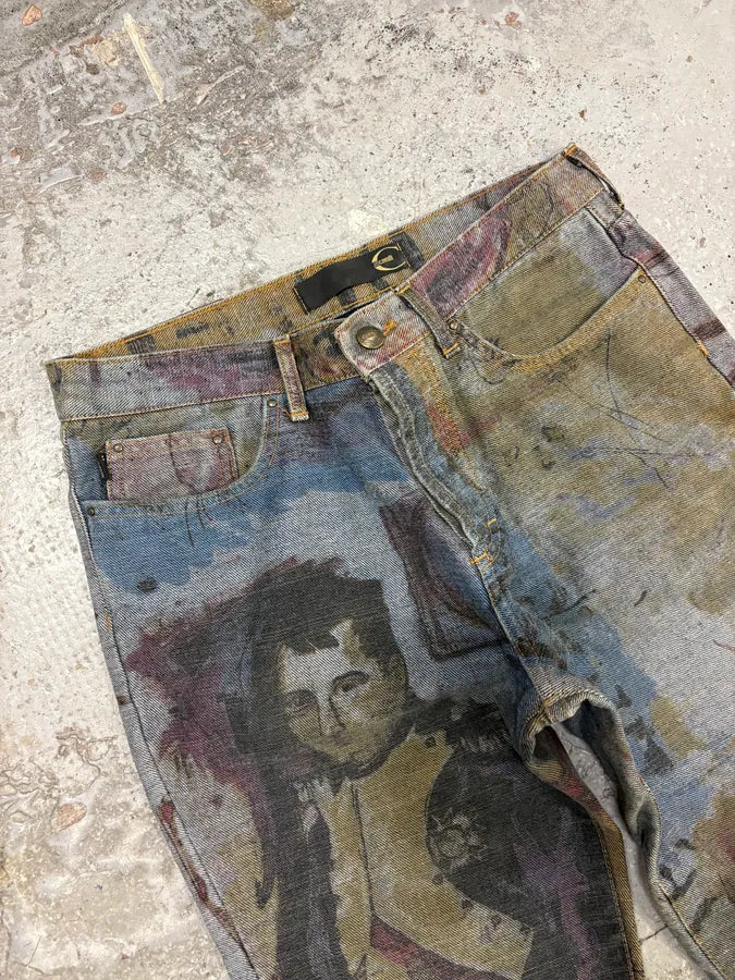 2000s Cavalli Napoleon Denim Jeans jBjwfWU 5