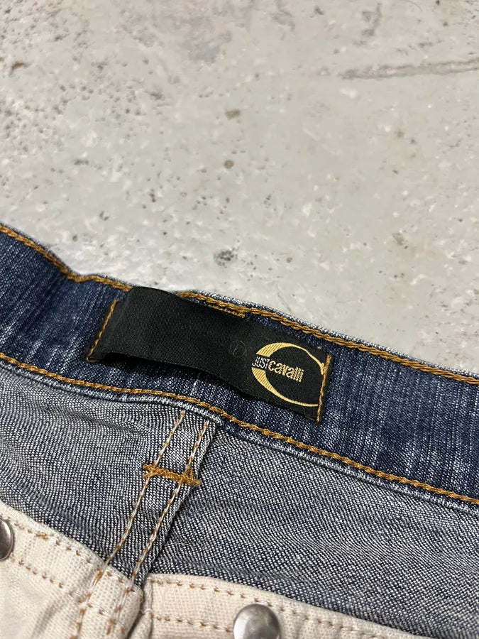 2000s Cavalli Napoleon Dynasty Straight Pants (S/M) tThbEgE 10