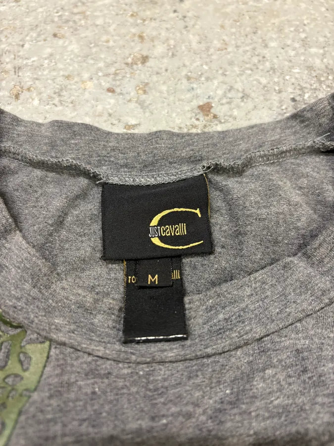 2000s Cavalli Necklace Trompe L’oeil Grey Tank Top LWalkhD 7