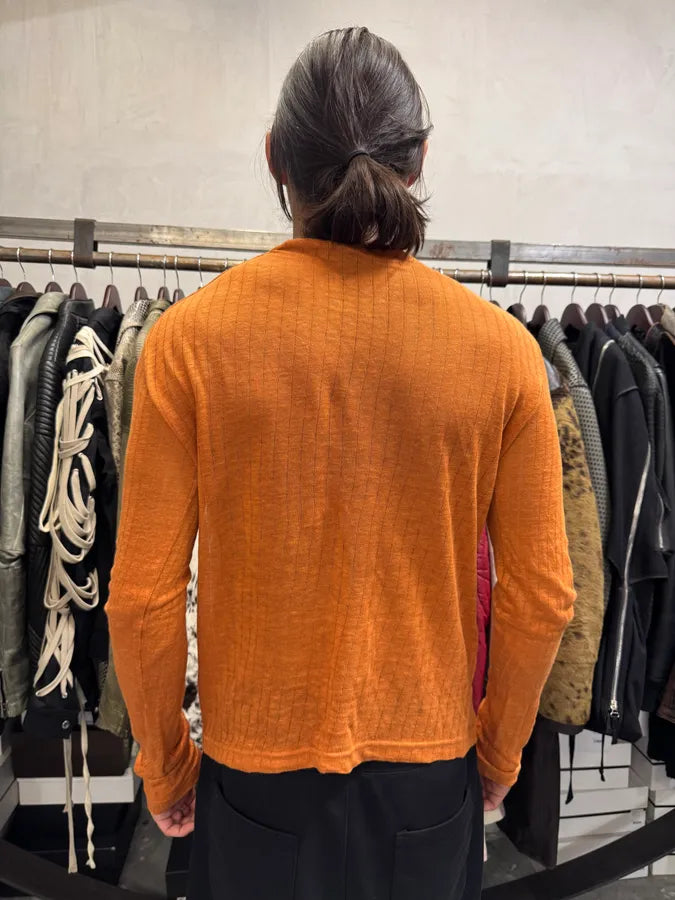 2000s Cavalli Orange Henley Longsleeves wcPLXxU 2