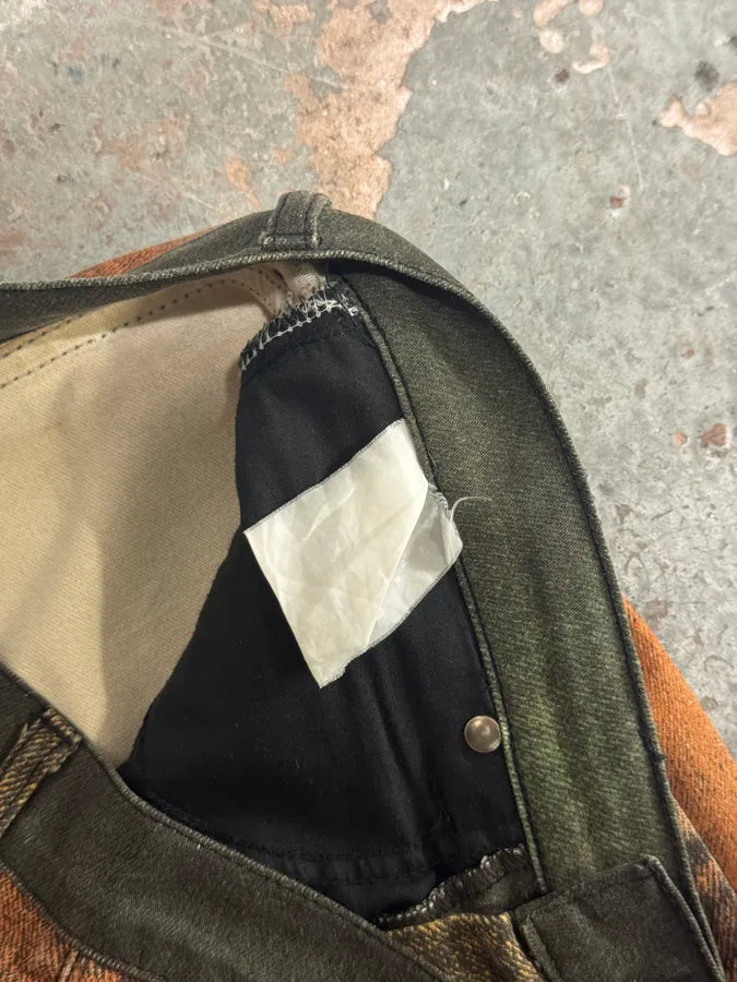 2000s Cavalli Orange Overprint Pants oxqZQRl 9