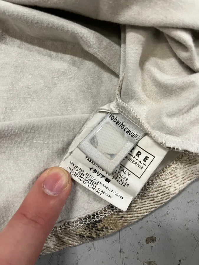 2000s Cavalli Original Zebra T-Shirt EheEDQb 6