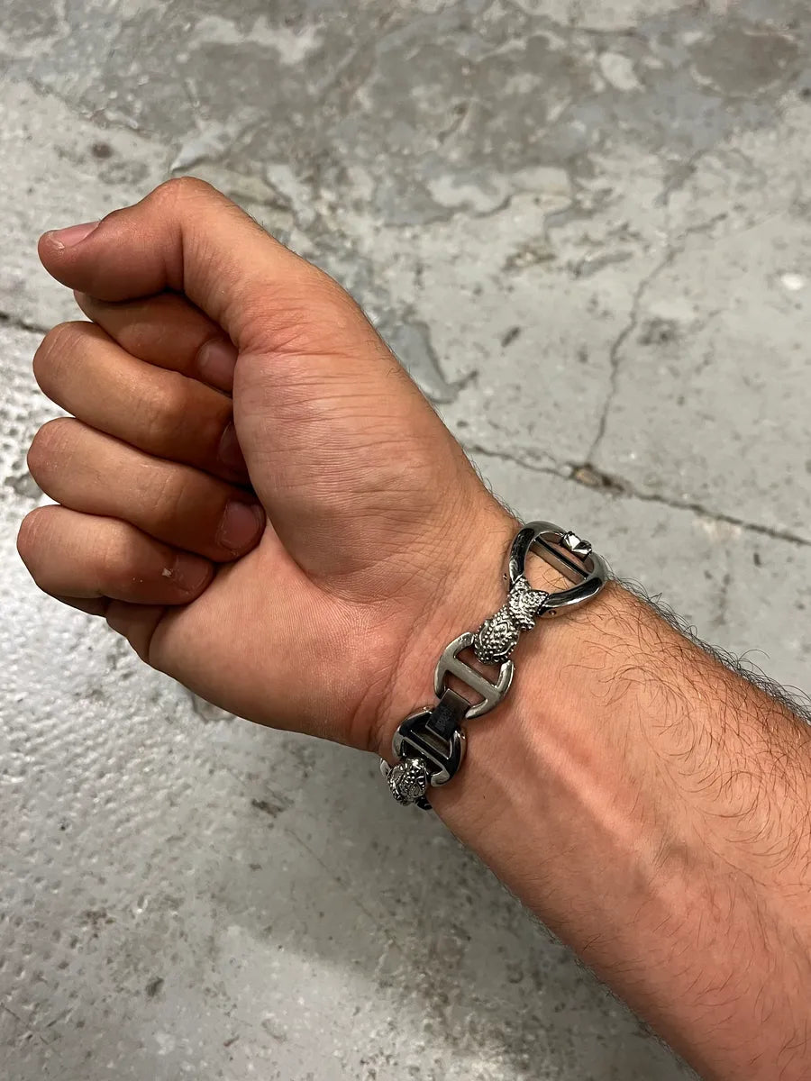 2000s Cavalli Ornament Chain Linked Watch xVPcwTl 3