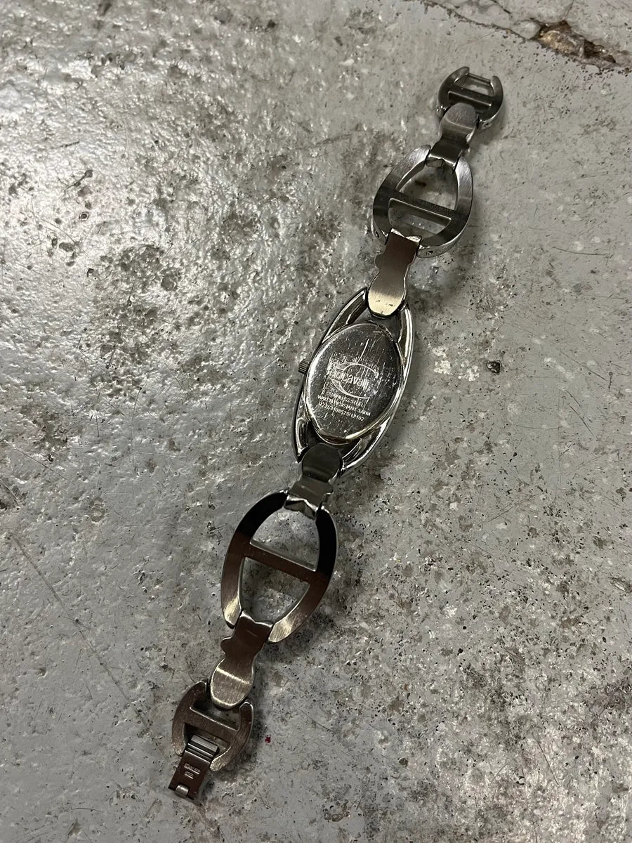 2000s Cavalli Ornament Chain Linked Watch xVPcwTl 7