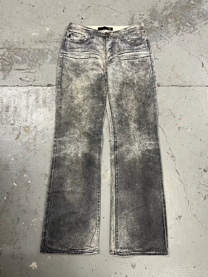 2000s Cavalli Overprint Faded Grey Pants Bculjbf 2