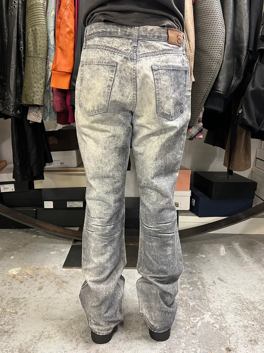 2000s Cavalli Overprint Faded Grey Pants Bculjbf 4