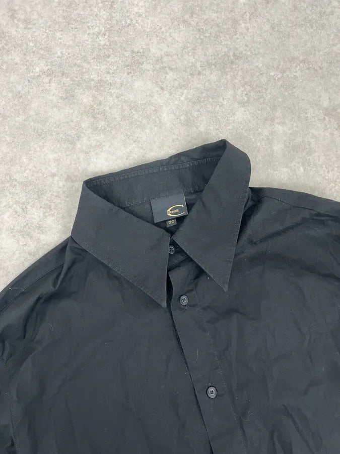 2000s Cavalli Peacock Black Shirt MVMZtHx 5