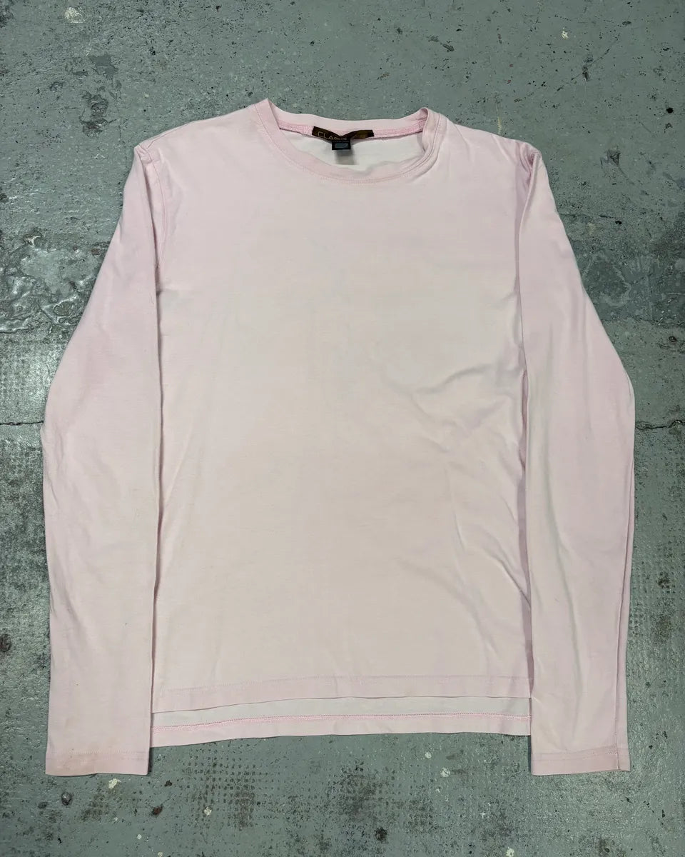 2000s Cavalli Pink Bull Art Longsleeves VEMaDzP 1