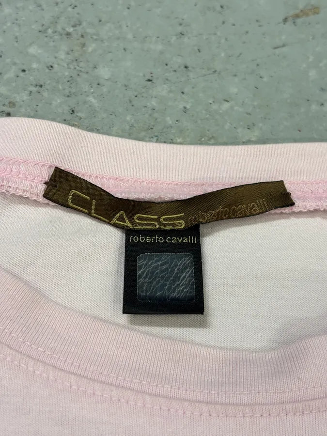 2000s Cavalli Pink Bull Art Longsleeves VEMaDzP 7