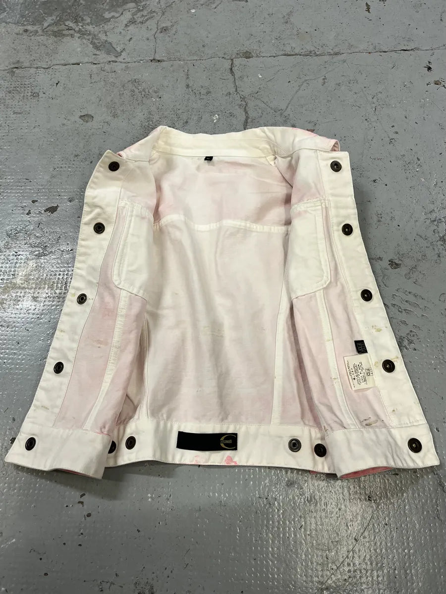2000s Cavalli Pink Embellished Vest Jacket NAnPvzd 6