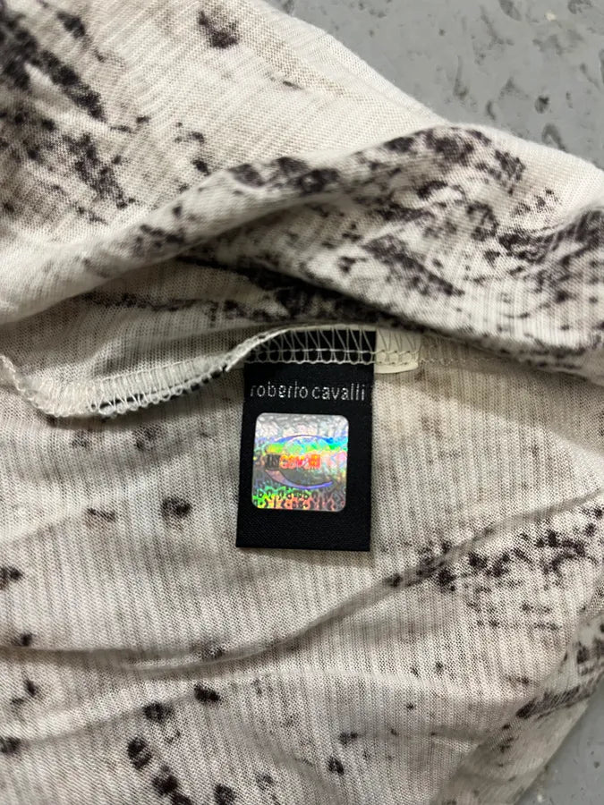 2000s Cavalli Python Elevated Beige Longsleeves sjrMbZz 8