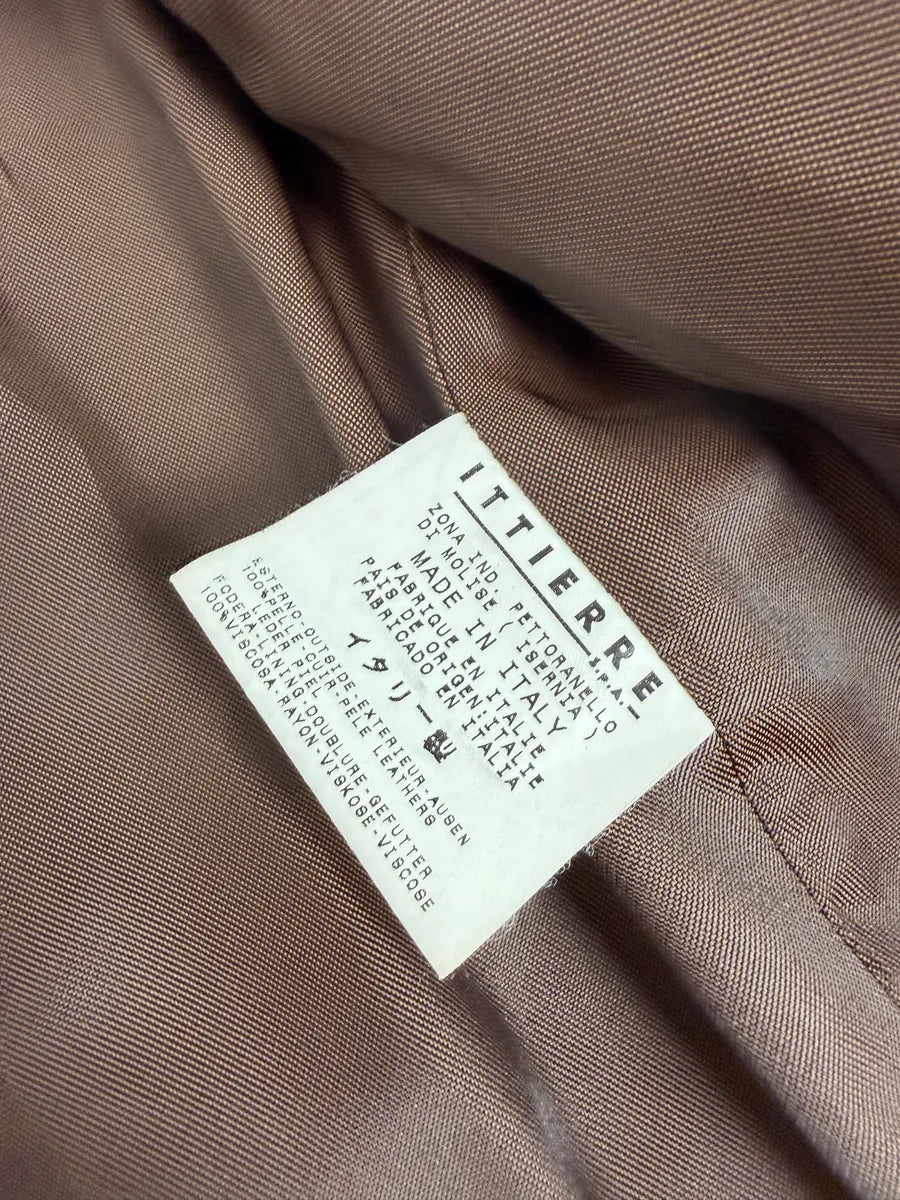 2000s Cavalli Red Bordeaux Fighter Leather Jacket qryxNku 7