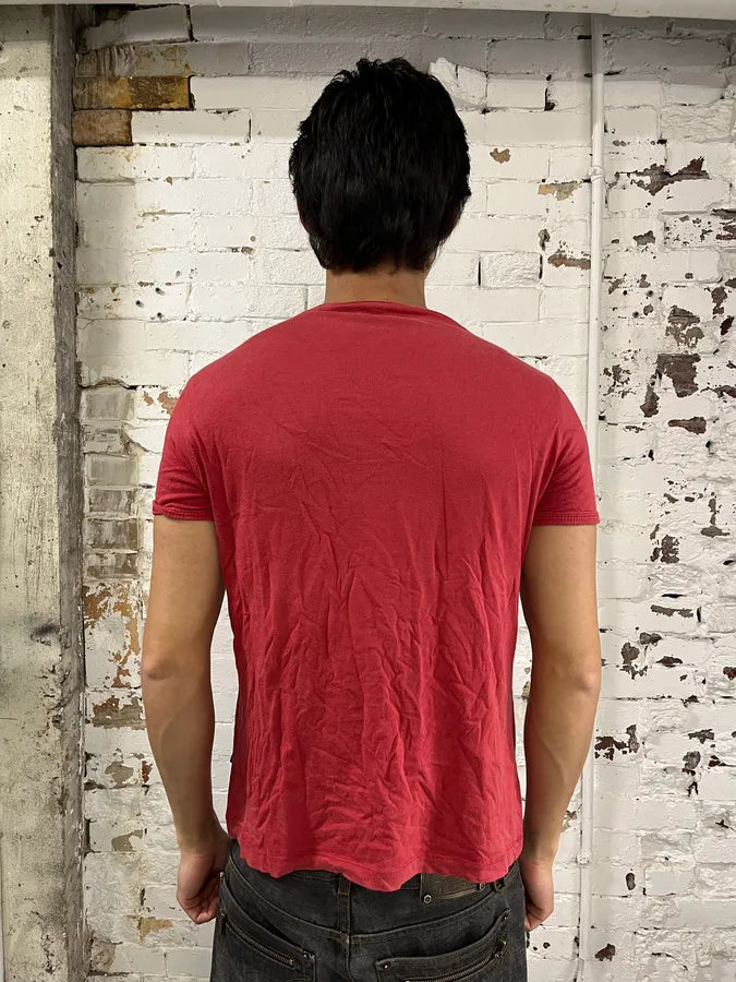 SS2008 Cavalli Red Indian T-Shirt Ovmjsro 2