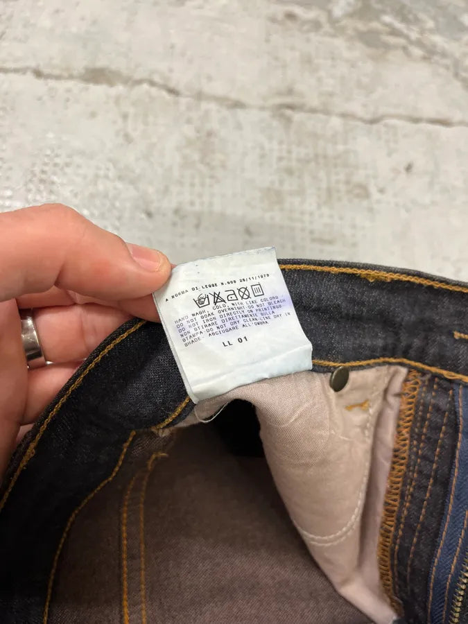 2000s Cavalli Red Tiger Black Black Jeans EShJbnh 12