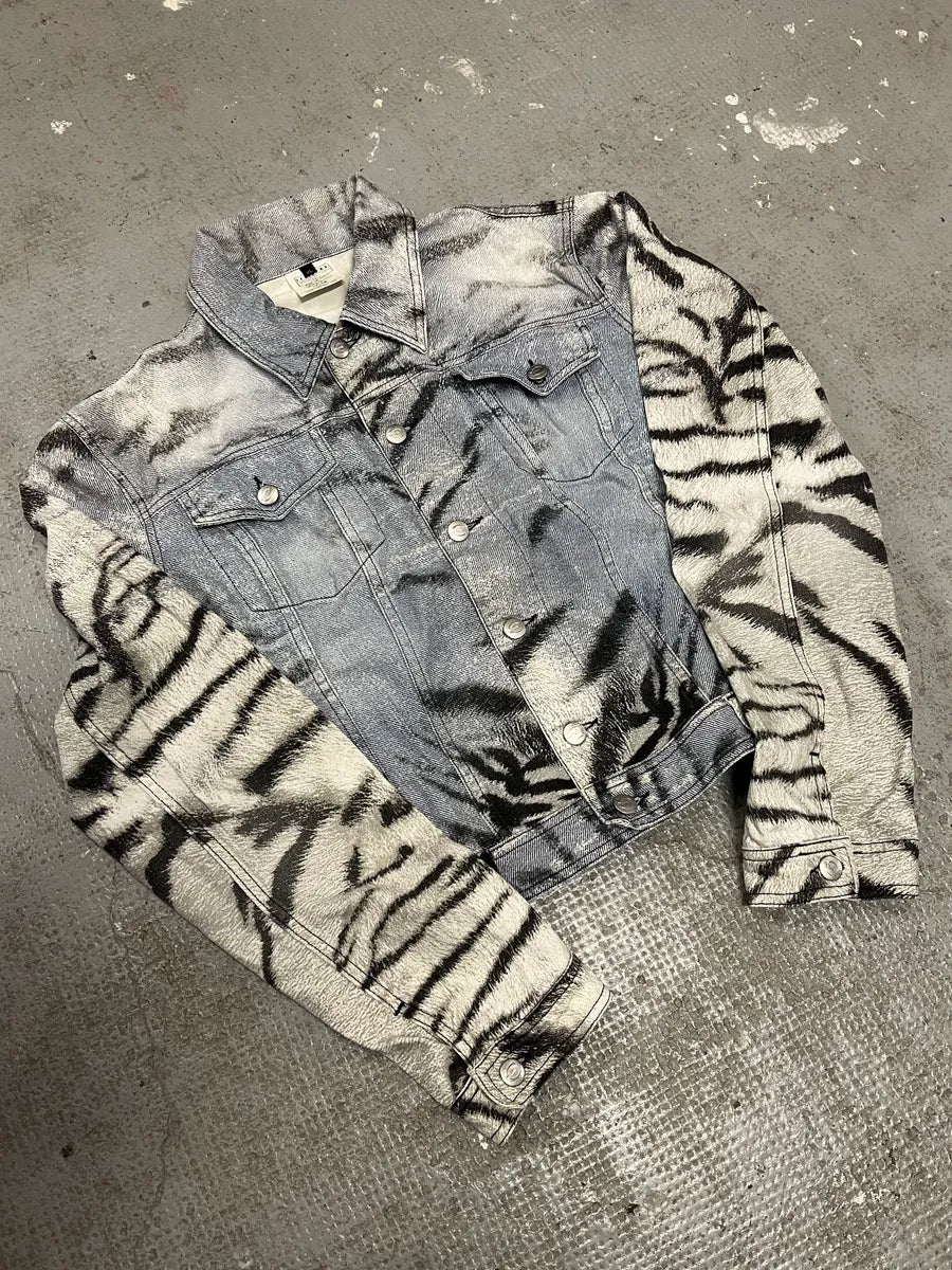 2000s Cavalli Safari Jacket (L) 6