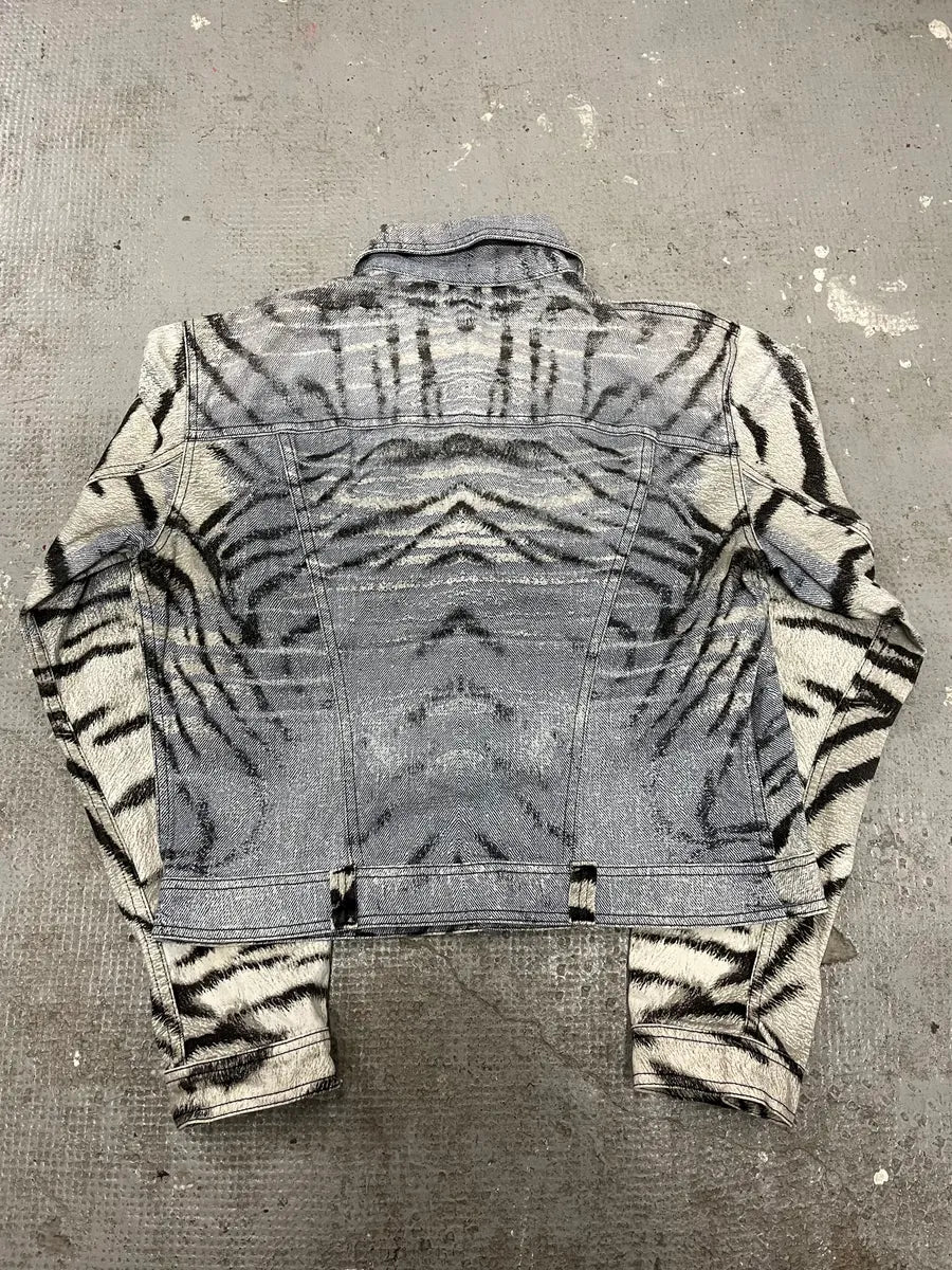 2000s Cavalli Safari Jacket (L) 7