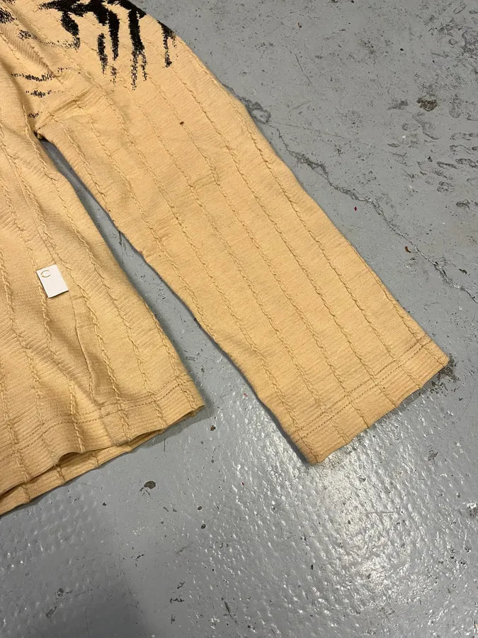 2000s Cavalli Safari Savage Creamy Longsleeves zvBpQIf 5