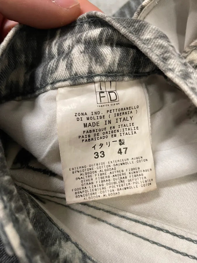 2000s Cavalli Scales Python Effect Pants gErWlEt 11