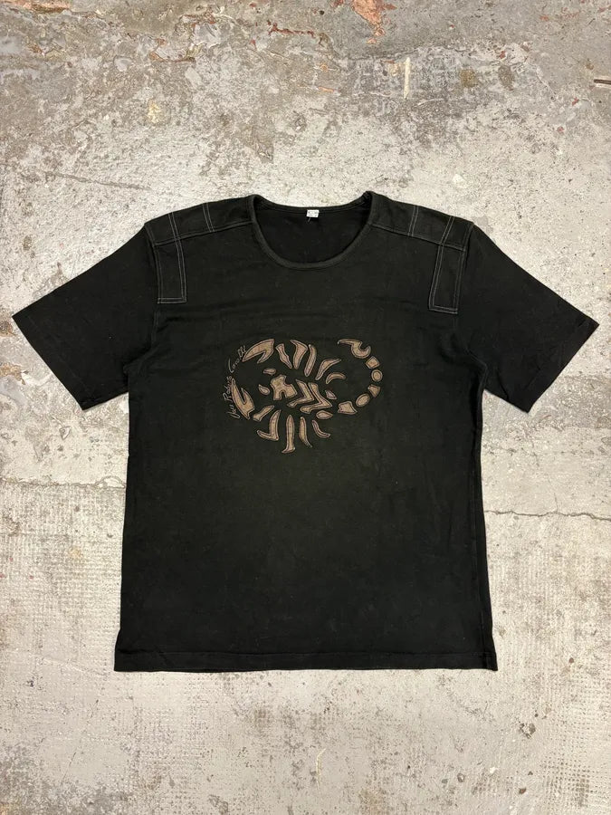 2000s Cavalli Scorpio Black T-Shirt lPhKYYY 0