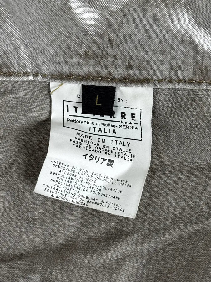AW2003 Cavalli Shiny Beige Trucker Jacket QbFHmUe 12
