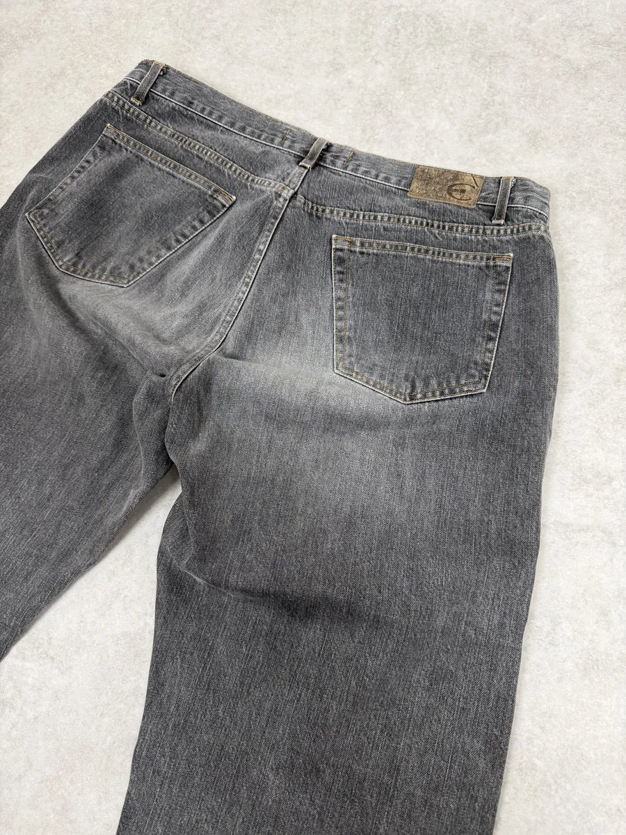 2000s Cavalli Snake Grey Denim Jeans sAqrZql 7