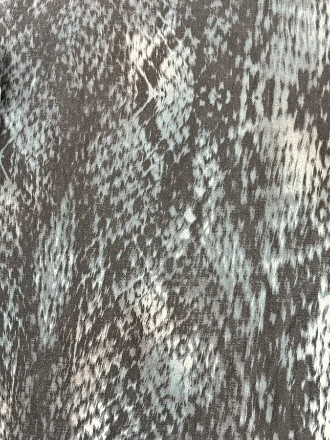2000s Cavalli Snakeskin Effect Scales Grey Blue Longsleeves gDpEbIo 7