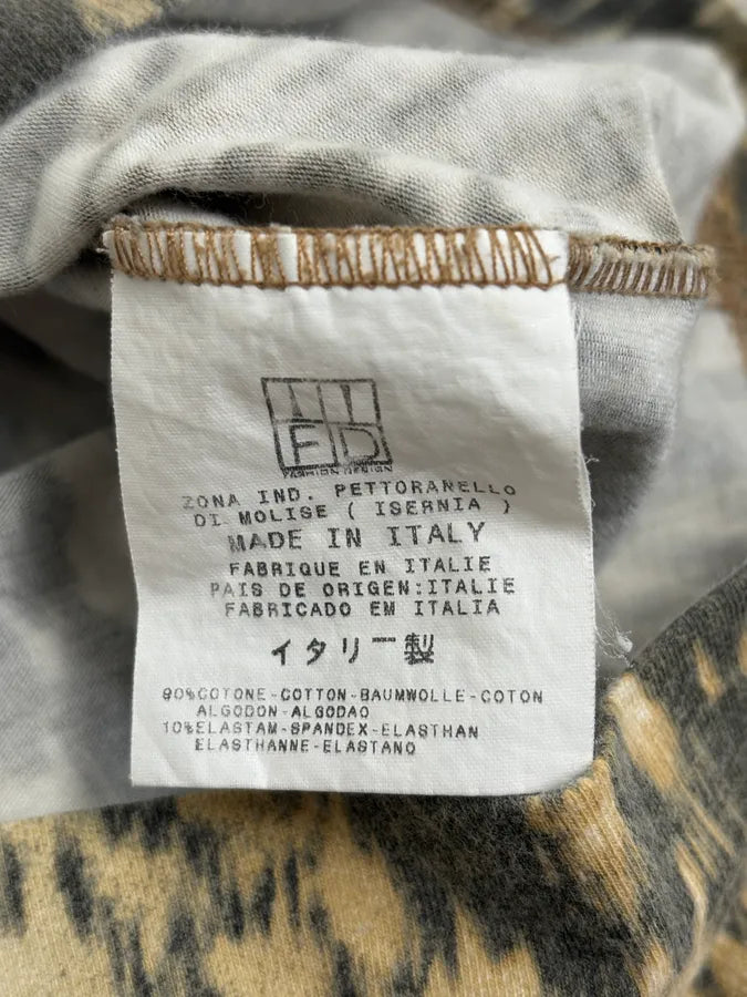 2000s Cavalli Snakeskin Print Longsleeves T-Shirt YoYwXgo 7