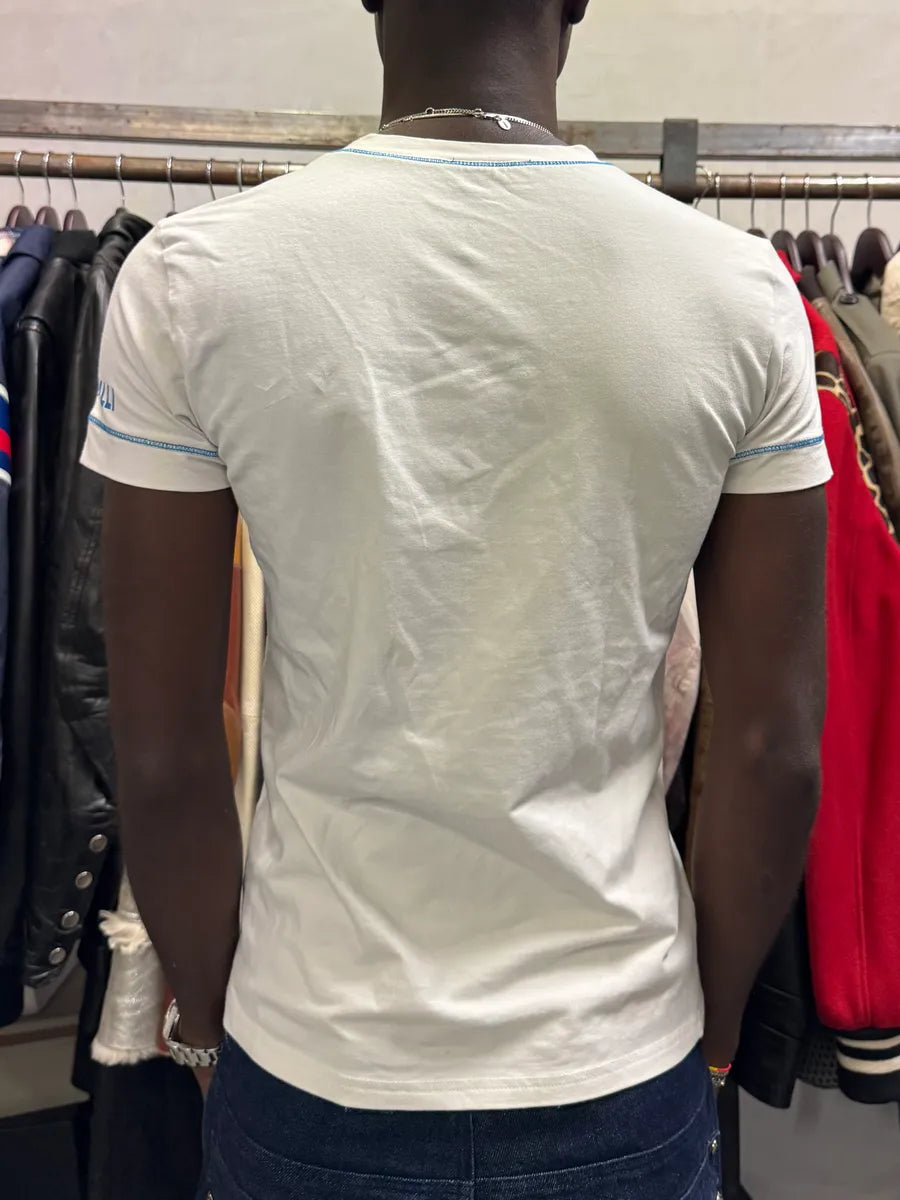 2000s Cavalli Steroid Roots White T-Shirt dOphgDl 2