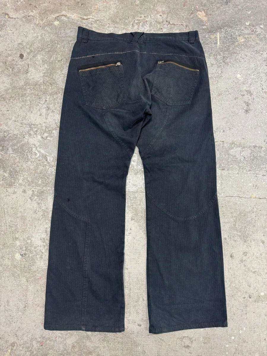 2000s Cavalli Structured Obscure Large Pants (XL) 1