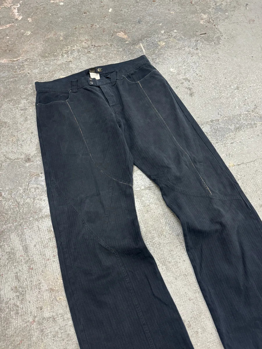 2000s Cavalli Structured Obscure Large Pants (XL) 3