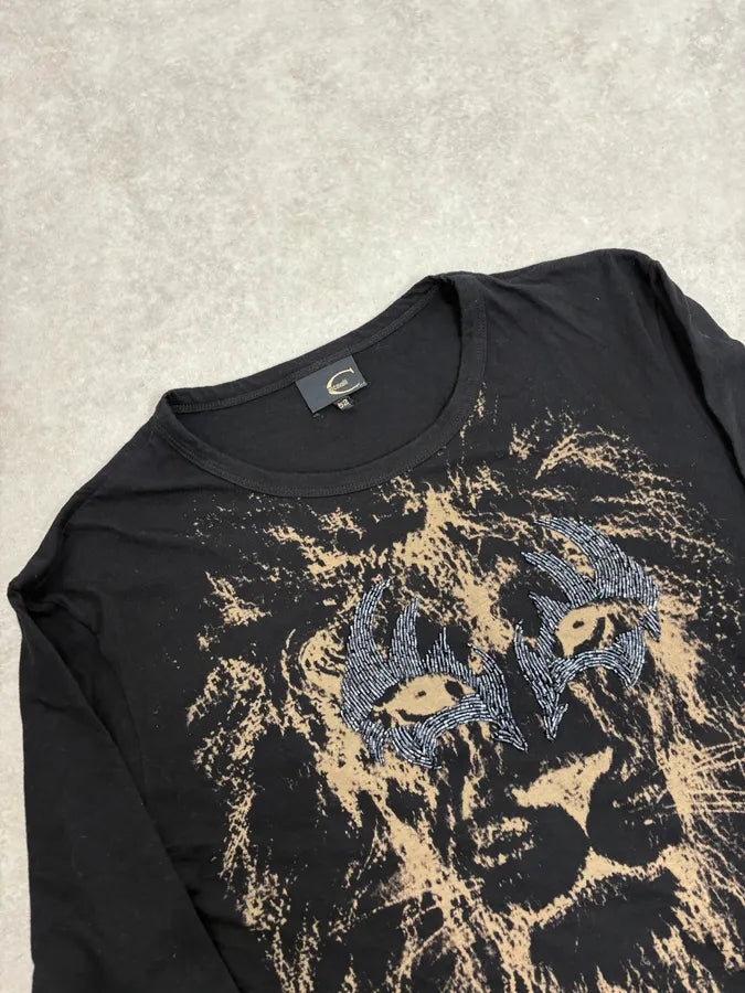 2000s Cavalli Tiger Black Longsleeves NAOSLrD 2