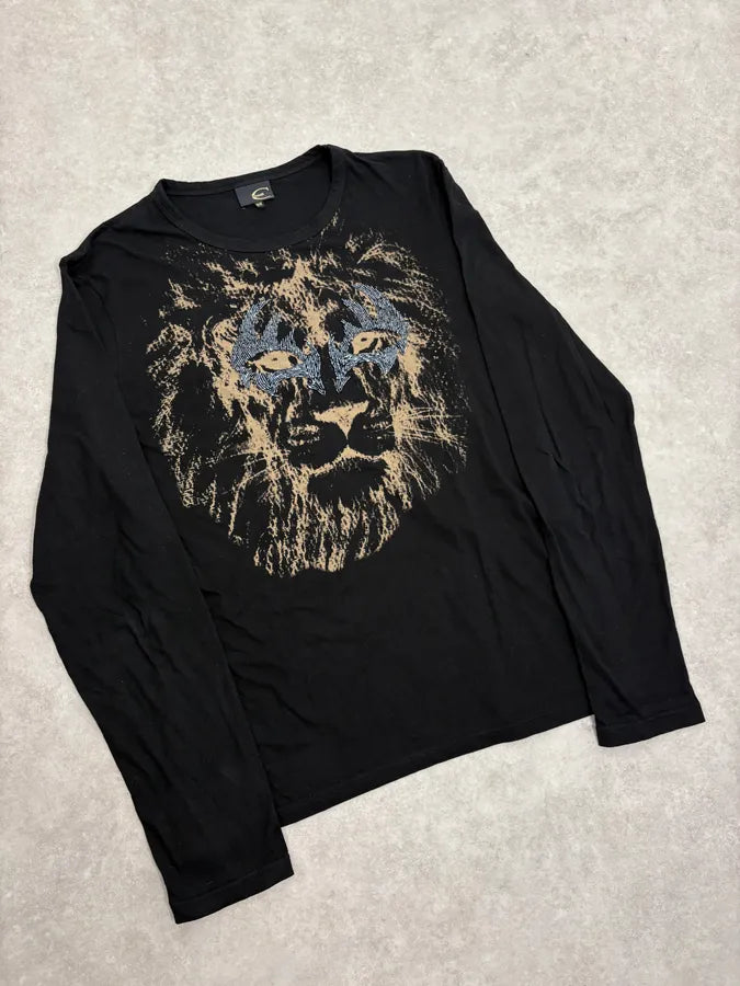 2000s Cavalli Tiger Black Longsleeves NAOSLrD 1