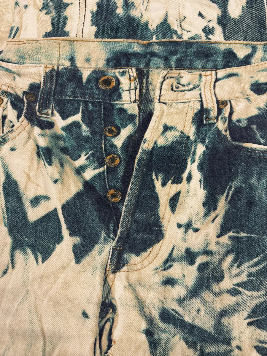 2000s Cavalli Trompe L’oeil White & Green T-Shirt NutDCUK 5