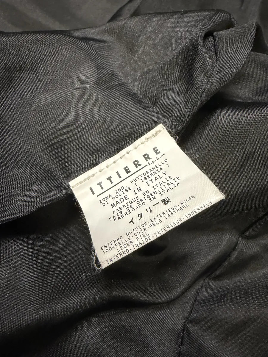 2000s Cavalli Trucker Raw Leather Jacket sDXbwCl 10