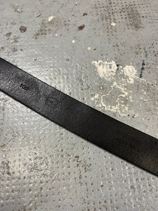 2000s Cavalli Turtle Shell Black Leather Belt qcDAdLv 8