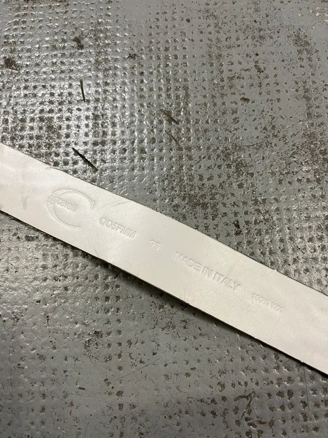 2000s Cavalli White Snakeskin Effect Leather Belt kLvYRGU 8