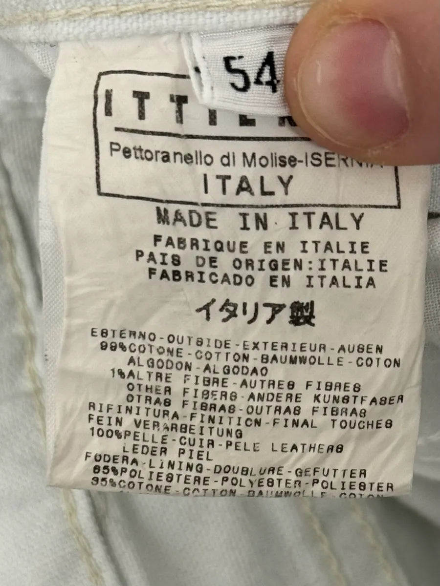 2000s Cavalli White Vertical Pants eiKCRmI 13