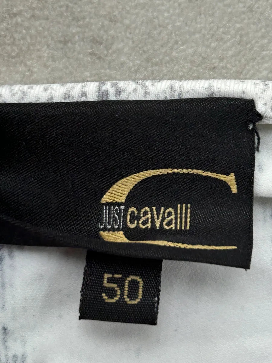 2000s Cavalli White Zebra Black & White Savage Dress Jfskfzr 4