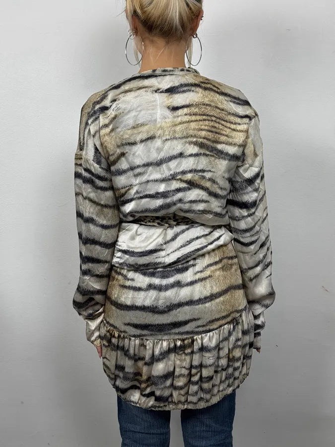 2000s Cavalli Zebra and Cheetah Long Cardigan mYuciDA 2