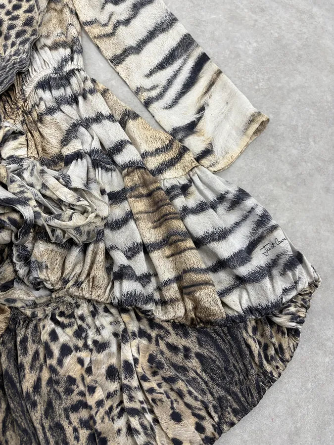 2000s Cavalli Zebra and Cheetah Long Cardigan mYuciDA 5
